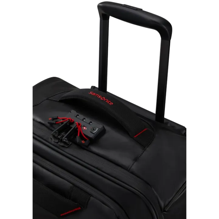 Transavia Trolleys|Handbagage Trolleys>Samsonite Ecodiver Spinner Duffle 55 black
