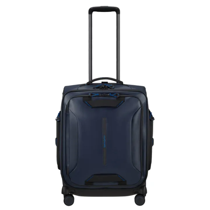 Transavia Trolleys|Handbagage Trolleys>Samsonite Ecodiver Spinner Duffle 55 blue nights
