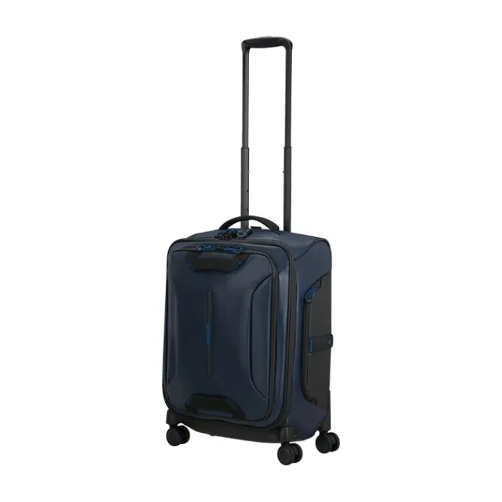 Transavia Trolleys|Handbagage Trolleys>Samsonite Ecodiver Spinner Duffle 55 blue nights