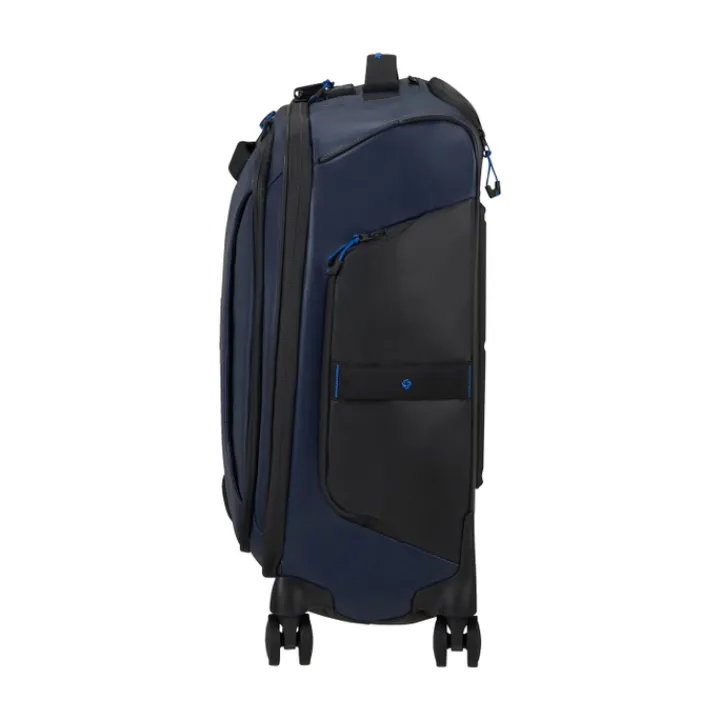 Transavia Trolleys|Handbagage Trolleys>Samsonite Ecodiver Spinner Duffle 55 blue nights