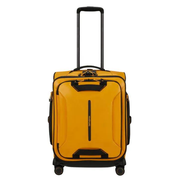 Transavia Trolleys|Handbagage Trolleys>Samsonite Ecodiver Spinner Duffle 55 yellow