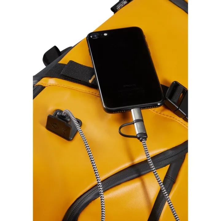 Heren Rugzakken|Dames Rugzakken>Samsonite Ecodiver Travel Backpack S 38L yellow