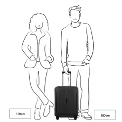 Transavia Trolleys|Ryanair Trolleys>Samsonite Essens Spinner 55/20 lime