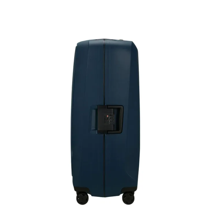 Reistrolleys|Reiskoffers>Samsonite Essens Spinner 81 midnight blue