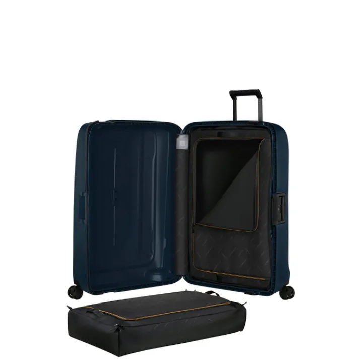Reistrolleys|Reiskoffers>Samsonite Essens Spinner 81 midnight blue