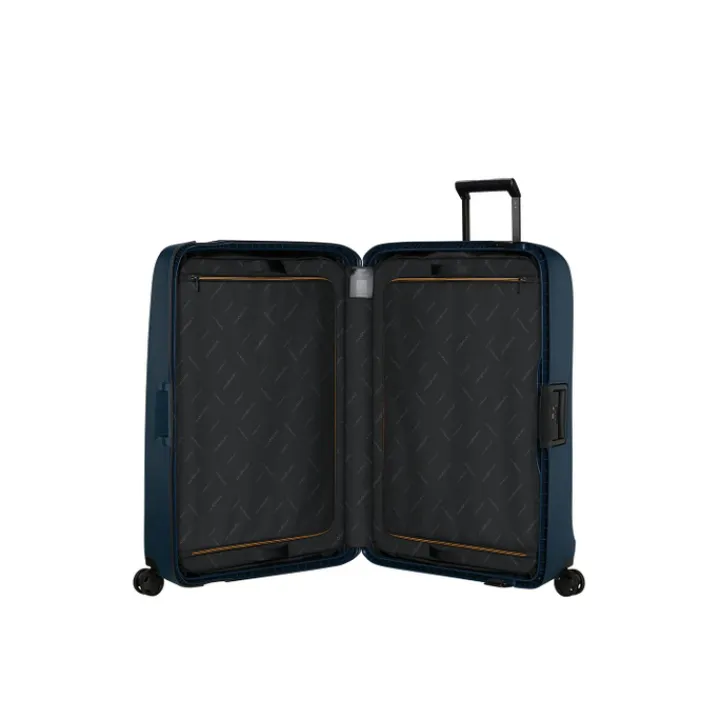 Reistrolleys|Reiskoffers>Samsonite Essens Spinner 81 midnight blue