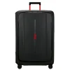 Reistrolleys|Reiskoffers>Samsonite Essens Spinner 81 charcoal/red