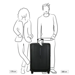 Reistrolleys|Reiskoffers>Samsonite Essens Spinner 81/30 lime