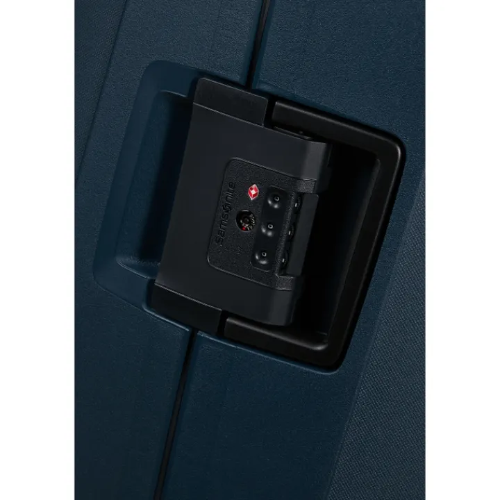 Reistrolleys|Reiskoffers>Samsonite Essens Spinner 69 midnight blue