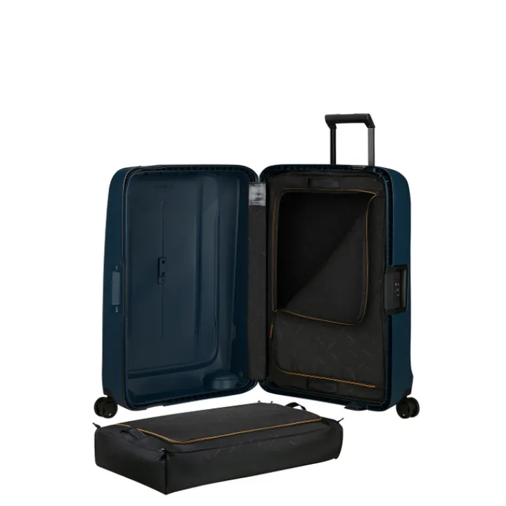 Reistrolleys|Reiskoffers>Samsonite Essens Spinner 69 midnight blue