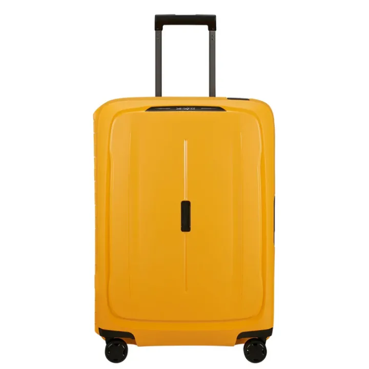 Reistrolleys|Reiskoffers>Samsonite Essens Spinner 69 radiant yellow