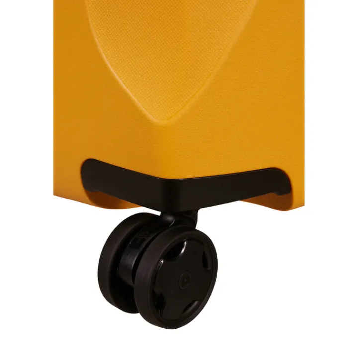 Reistrolleys|Reiskoffers>Samsonite Essens Spinner 69 radiant yellow