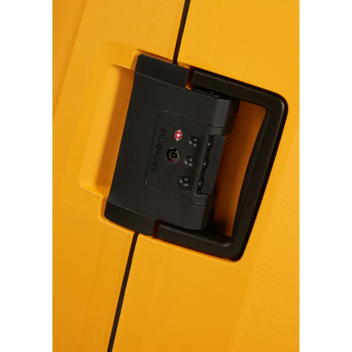 Reistrolleys|Reiskoffers>Samsonite Essens Spinner 69 radiant yellow