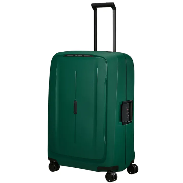 Reistrolleys|Reiskoffers>Samsonite Essens Spinner 75 alpine green