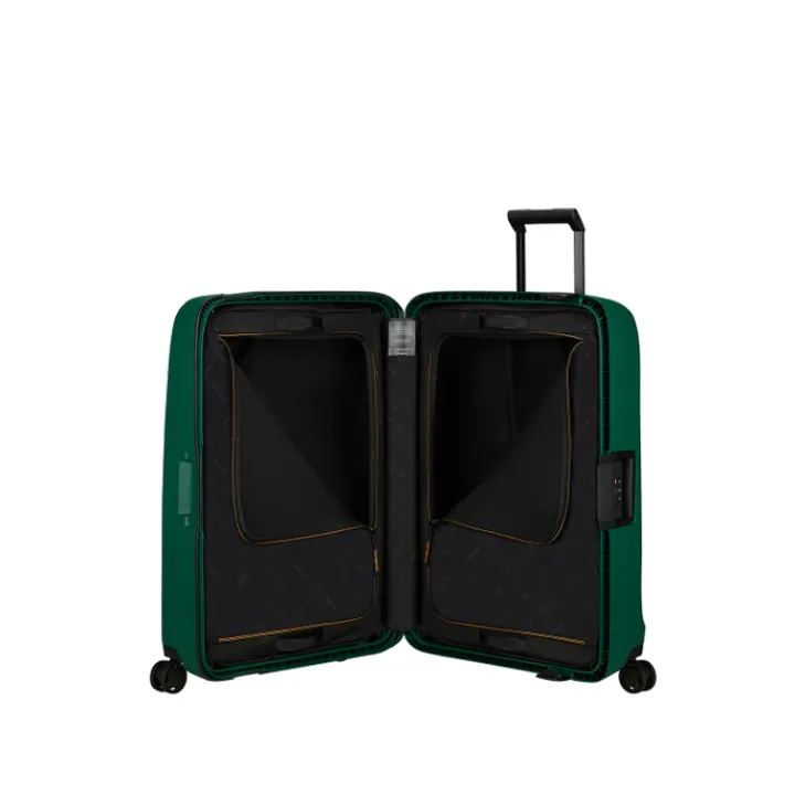 Reistrolleys|Reiskoffers>Samsonite Essens Spinner 75 alpine green