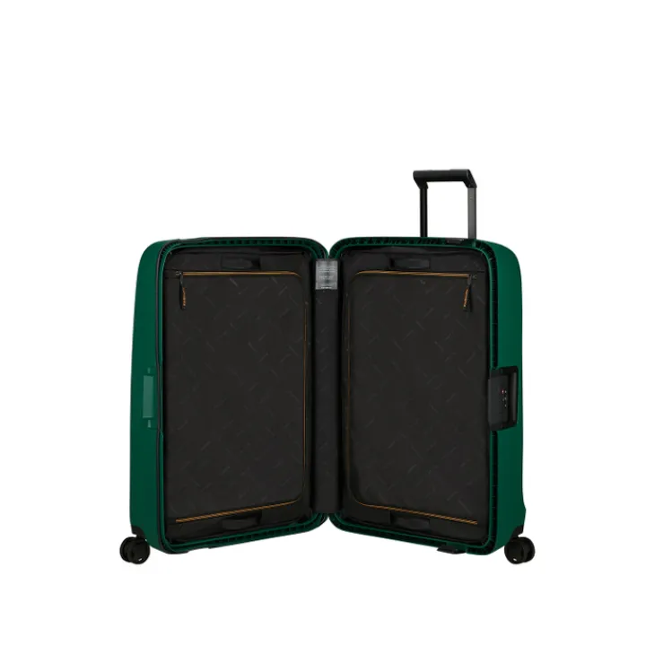 Reistrolleys|Reiskoffers>Samsonite Essens Spinner 75 alpine green