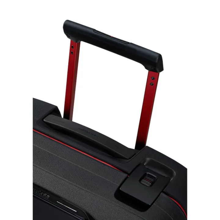 Transavia Trolleys|Ryanair Trolleys>Samsonite Essens Spinner 55 charcoal/red