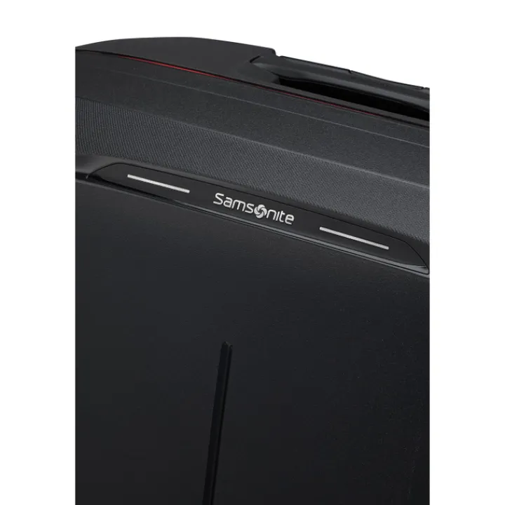 Transavia Trolleys|Ryanair Trolleys>Samsonite Essens Spinner 55 charcoal/red