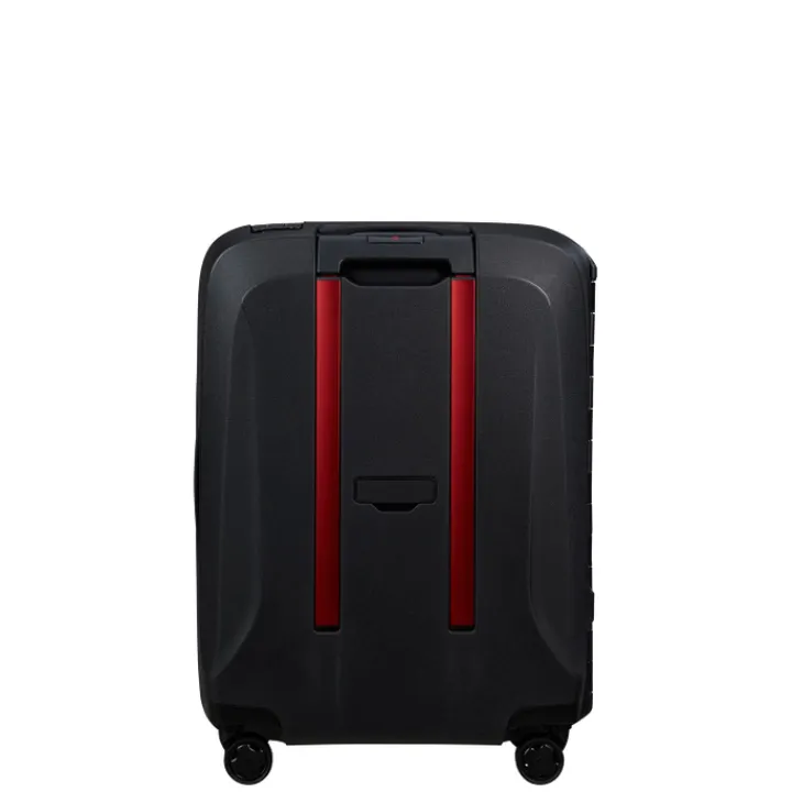 Transavia Trolleys|Ryanair Trolleys>Samsonite Essens Spinner 55 charcoal/red