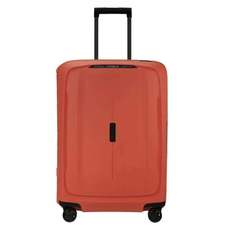 Reistrolleys|Reiskoffers>Samsonite Essens Spinner 69/25 clay