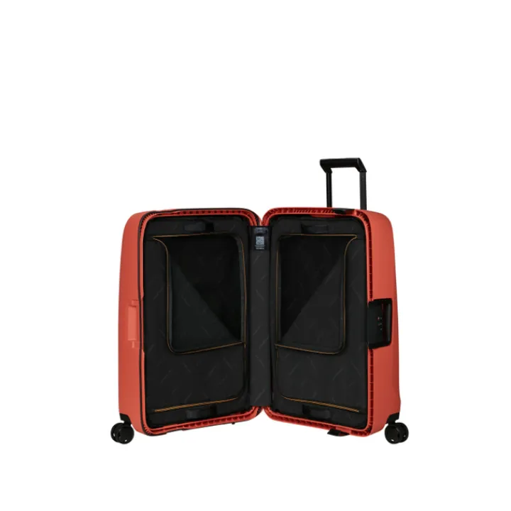 Reistrolleys|Reiskoffers>Samsonite Essens Spinner 69/25 clay