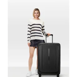Reistrolleys|Reiskoffers>Samsonite Essens Spinner 75 graphite