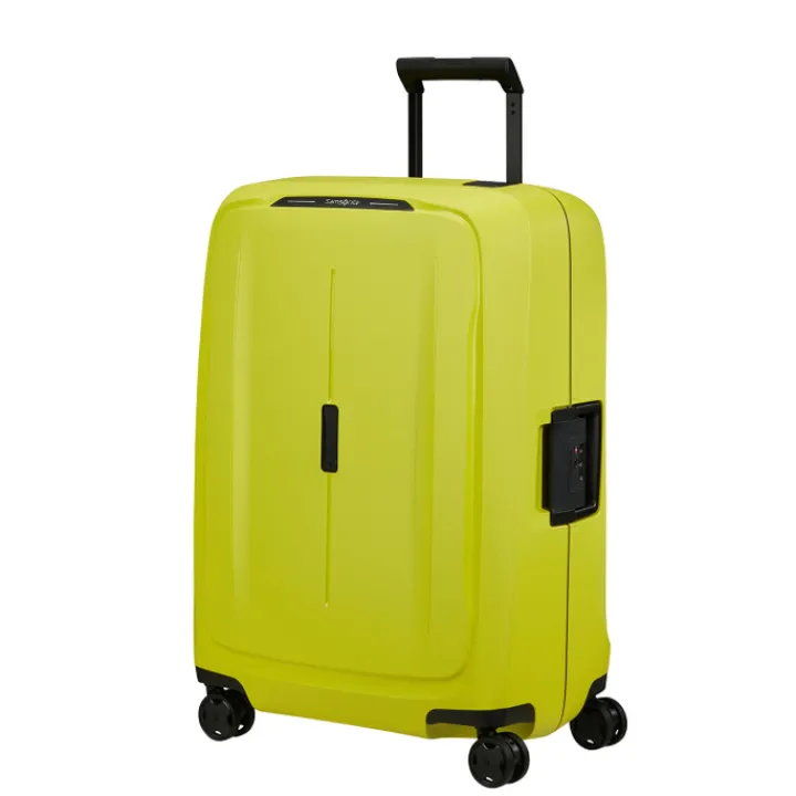 Reistrolleys|Reiskoffers>Samsonite Essens Spinner 69/25 lime