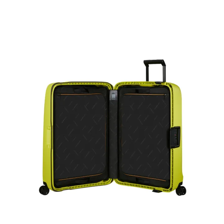Reistrolleys|Reiskoffers>Samsonite Essens Spinner 75/28 lime