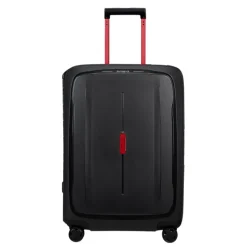 Reistrolleys|Reiskoffers>Samsonite Essens Spinner 69 charcoal/red