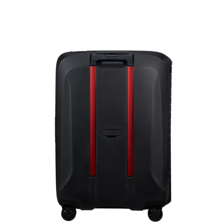 Reistrolleys|Reiskoffers>Samsonite Essens Spinner 69 charcoal/red