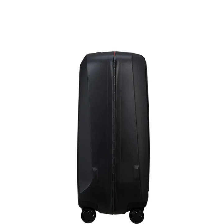 Reistrolleys|Reiskoffers>Samsonite Essens Spinner 69 charcoal/red