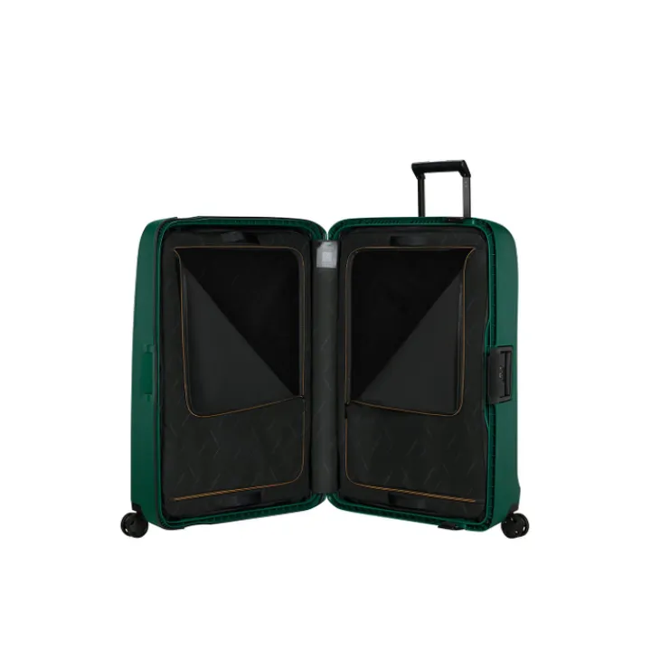 Reistrolleys|Reiskoffers>Samsonite Essens Spinner 81 alpine green