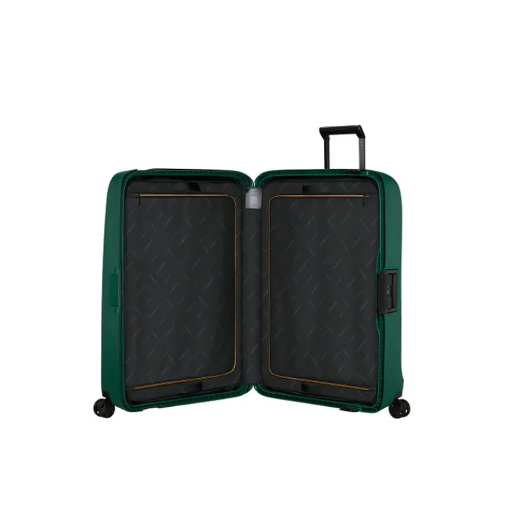 Reistrolleys|Reiskoffers>Samsonite Essens Spinner 81 alpine green