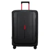 Reistrolleys|Reiskoffers>Samsonite Essens Spinner 75 charcoal/red