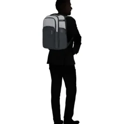 Heren Rugzakken|Dames Rugzakken>Samsonite Evosight Backpack 15.6" light grey/black