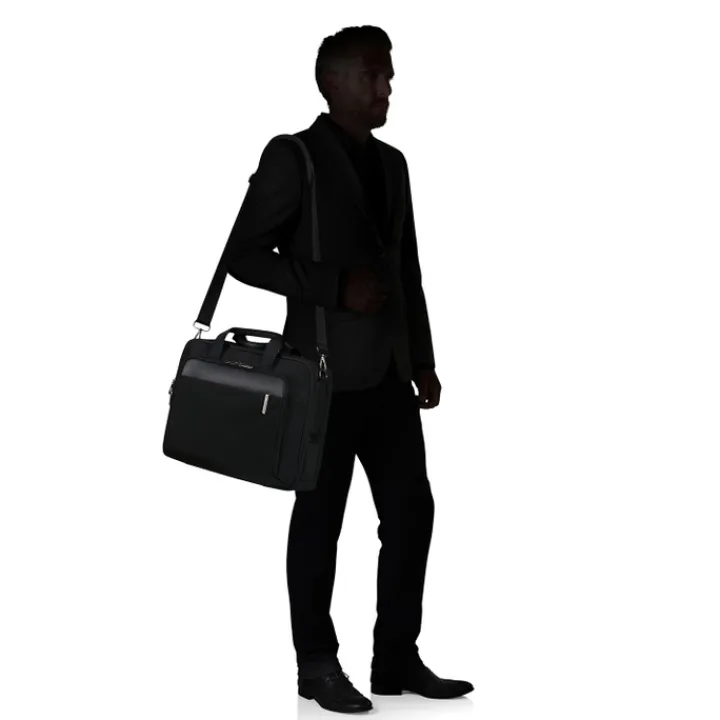 Herentassen|17.3 Inch Laptoptassen>Samsonite Evosight Bailhandle 17.3" black