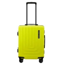 Transavia Trolleys|Handbagage Trolleys>Samsonite Focus Spinner 55/20 metallic lime