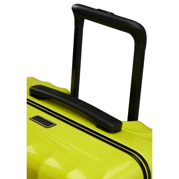 Transavia Trolleys|Handbagage Trolleys>Samsonite Focus Spinner 55/20 metallic lime