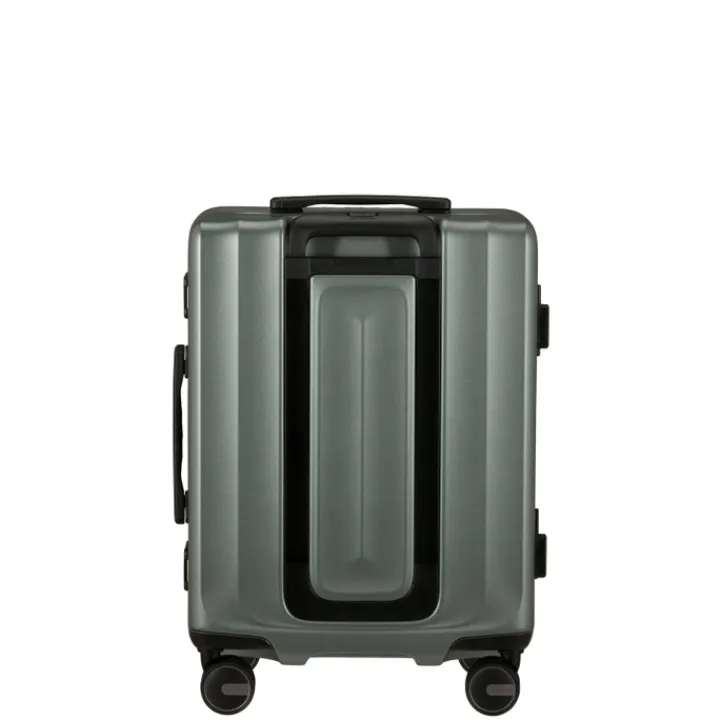 Transavia Trolleys|Handbagage Trolleys>Samsonite Focus Spinner 55/20 matt sage khaki