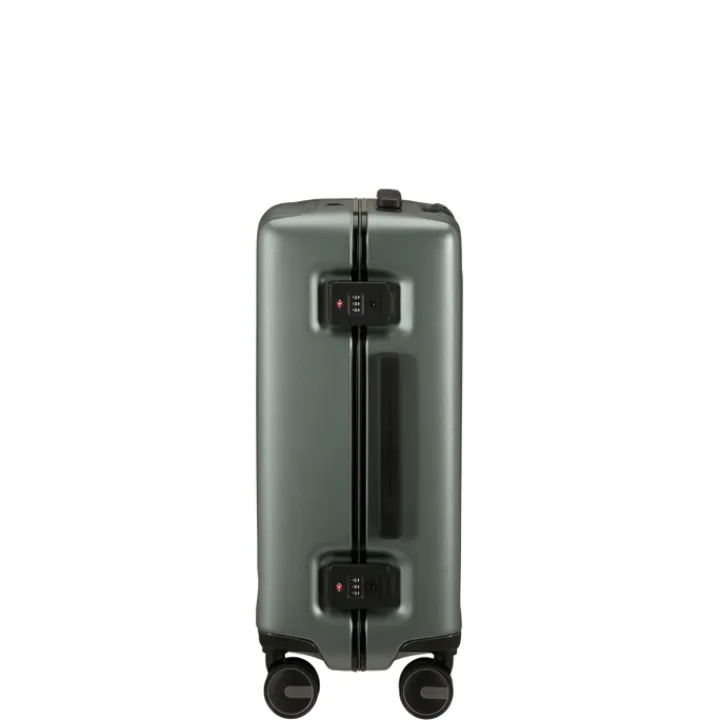 Transavia Trolleys|Handbagage Trolleys>Samsonite Focus Spinner 55/20 matt sage khaki