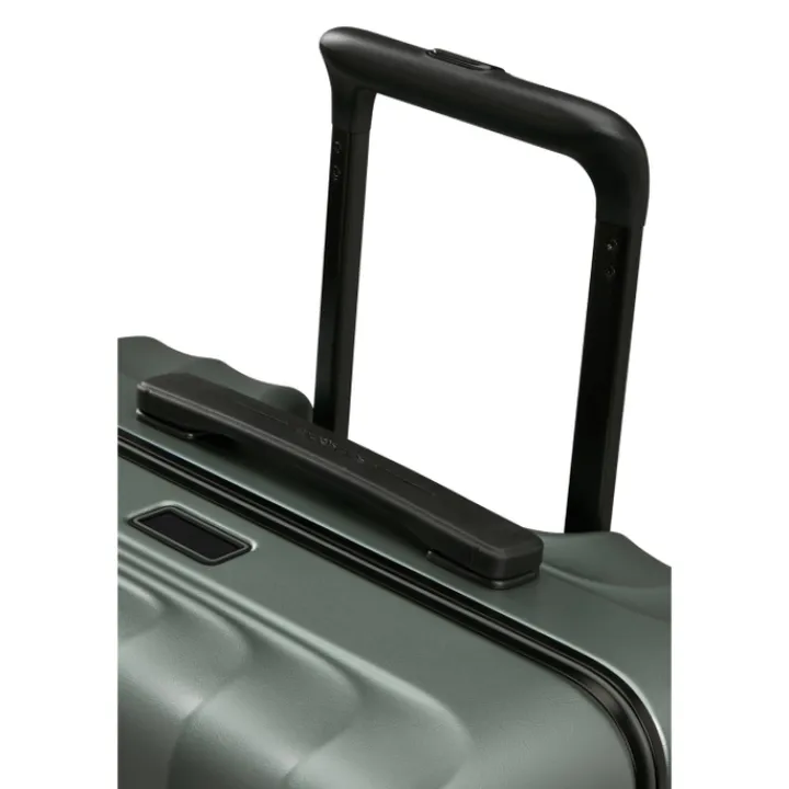 Transavia Trolleys|Handbagage Trolleys>Samsonite Focus Spinner 55/20 matt sage khaki