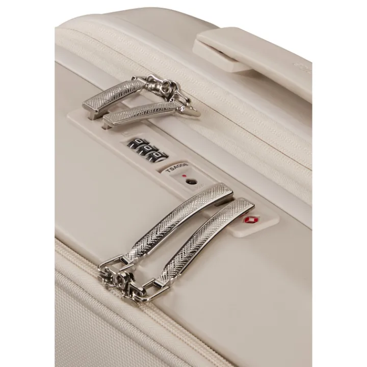 Handbagage Trolleys|Laptop Trolleys>Samsonite Image Spinner 55/20 Expandable Easy Access ivory