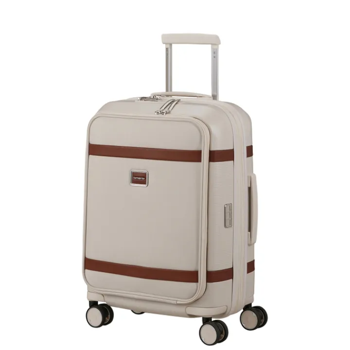 Handbagage Trolleys|Laptop Trolleys>Samsonite Image Spinner 55/20 Expandable Easy Access ivory