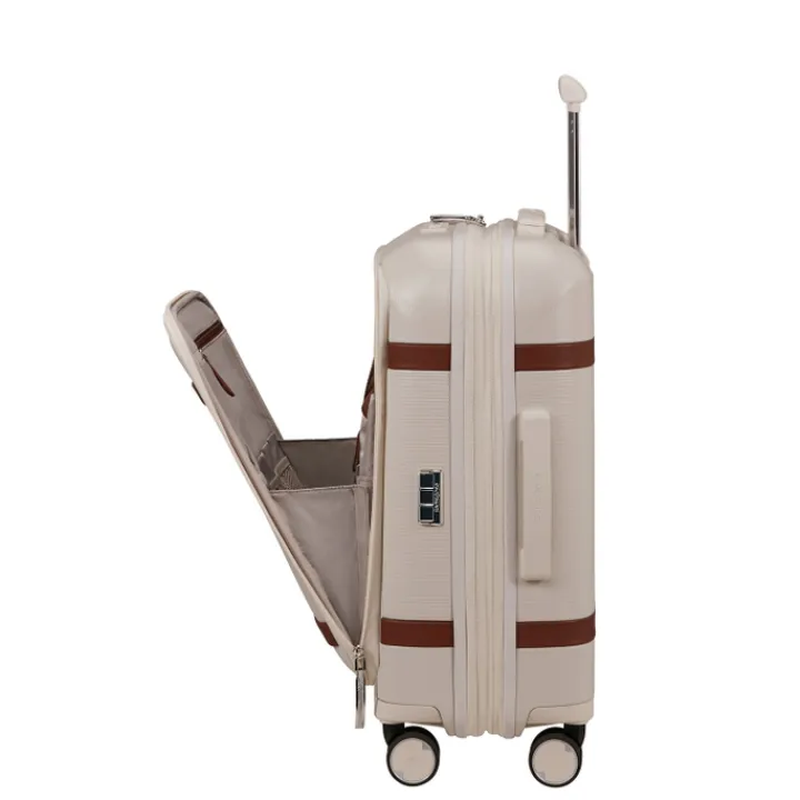 Handbagage Trolleys|Laptop Trolleys>Samsonite Image Spinner 55/20 Expandable Easy Access ivory