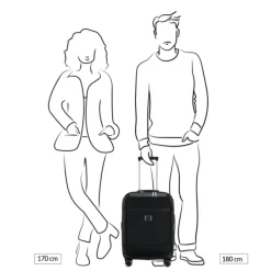 Handbagage Trolleys|Laptop Trolleys>Samsonite Image Spinner 55/20 Expandable Easy Access black