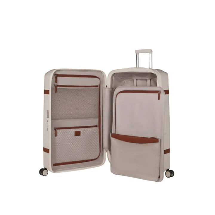 Reistrolleys|Reiskoffers>Samsonite Image Spinner 81/30 Expandable ivory