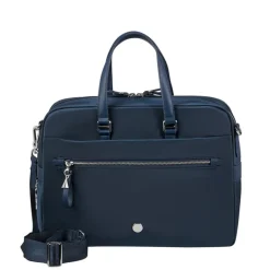 15.6 Inch Laptoptassen|Laptop Schoudertassen>Samsonite Karissa Evo Bailhandle 15.6" 2 Comp blue nights