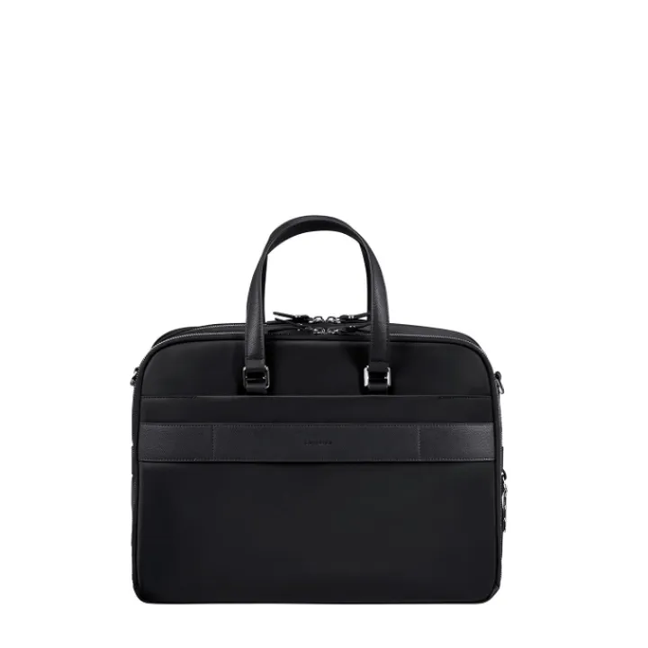 15.6 Inch Laptoptassen|Laptop Schoudertassen>Samsonite Karissa Evo Bailhandle 15.6" 2 Comp black