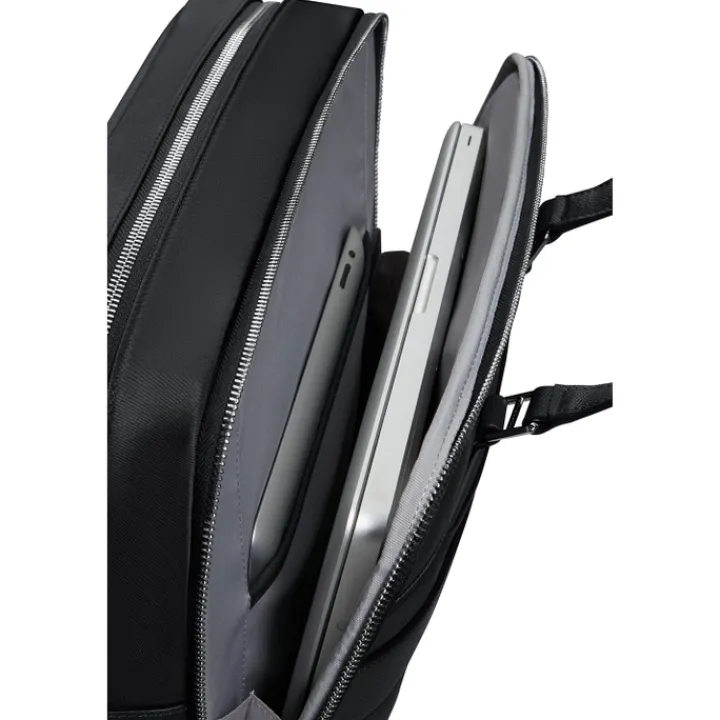 15.6 Inch Laptoptassen|Laptop Schoudertassen>Samsonite Karissa Evo Bailhandle 15.6" 2 Comp black