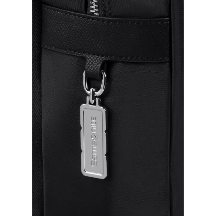 15.6 Inch Laptoptassen|Laptop Schoudertassen>Samsonite Karissa Evo Bailhandle 15.6" 2 Comp black